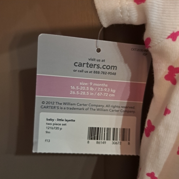 Carter's dress with jacket 9 months New - Picture 5 of 7